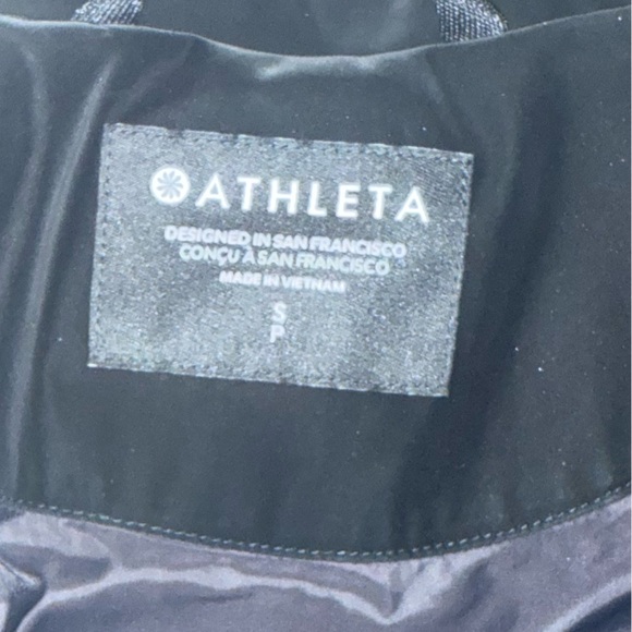 Athleta Black Puffer Jacket - Picture 6 of 9